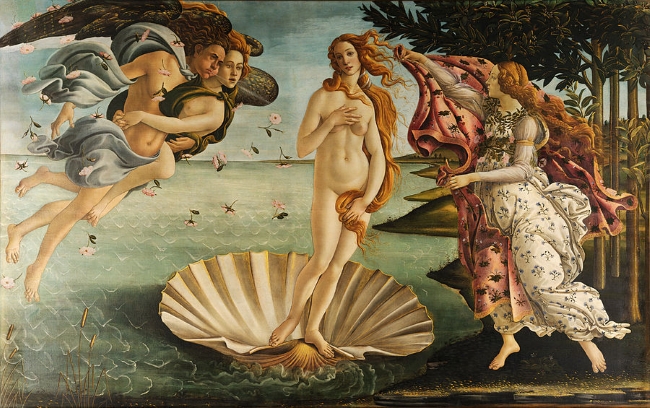 Geburt der Venus - Sandro Botticelli